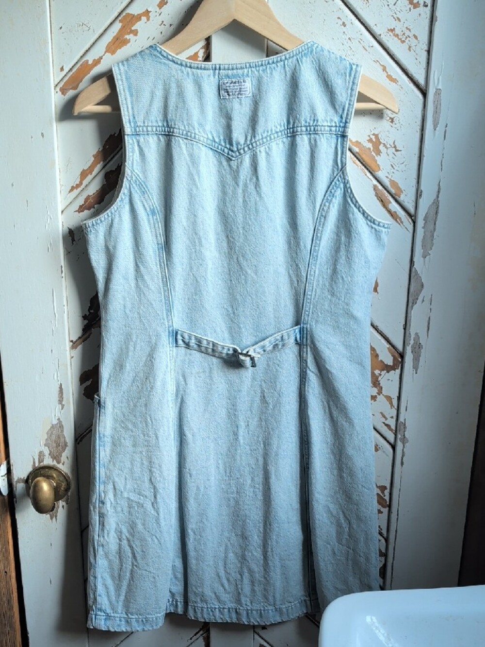 Levi's Denim (Jean) Button Front Dress - Picture 4 of 4
